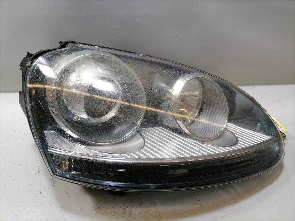 VW Golf 5 1K original Xenonscheinwerfer vorn rechts Bj.2008 leicht vergilbt